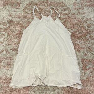Free People Movement White Romper Dress
